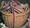 Commonwealth Blue Ridge Basket Kits-Grans Cotton Basket 9.5"X7"